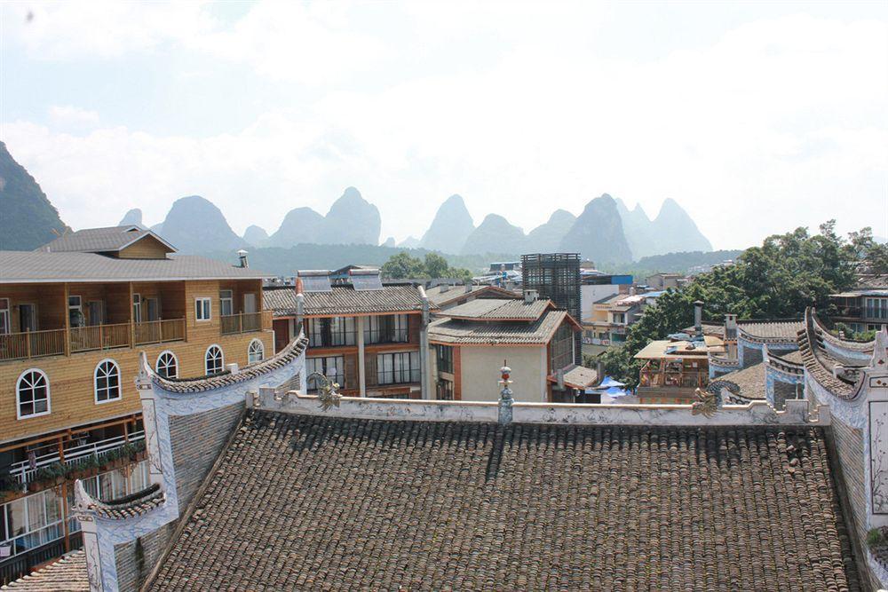 Bamboo House Resort Yangshuo Exterior foto