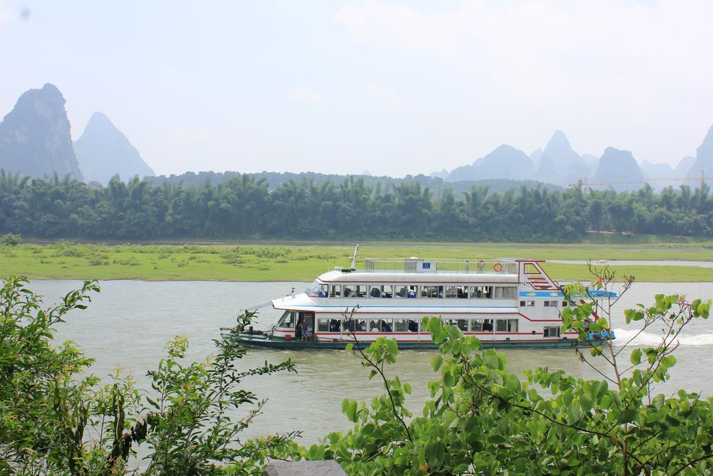 Bamboo House Resort Yangshuo Exterior foto