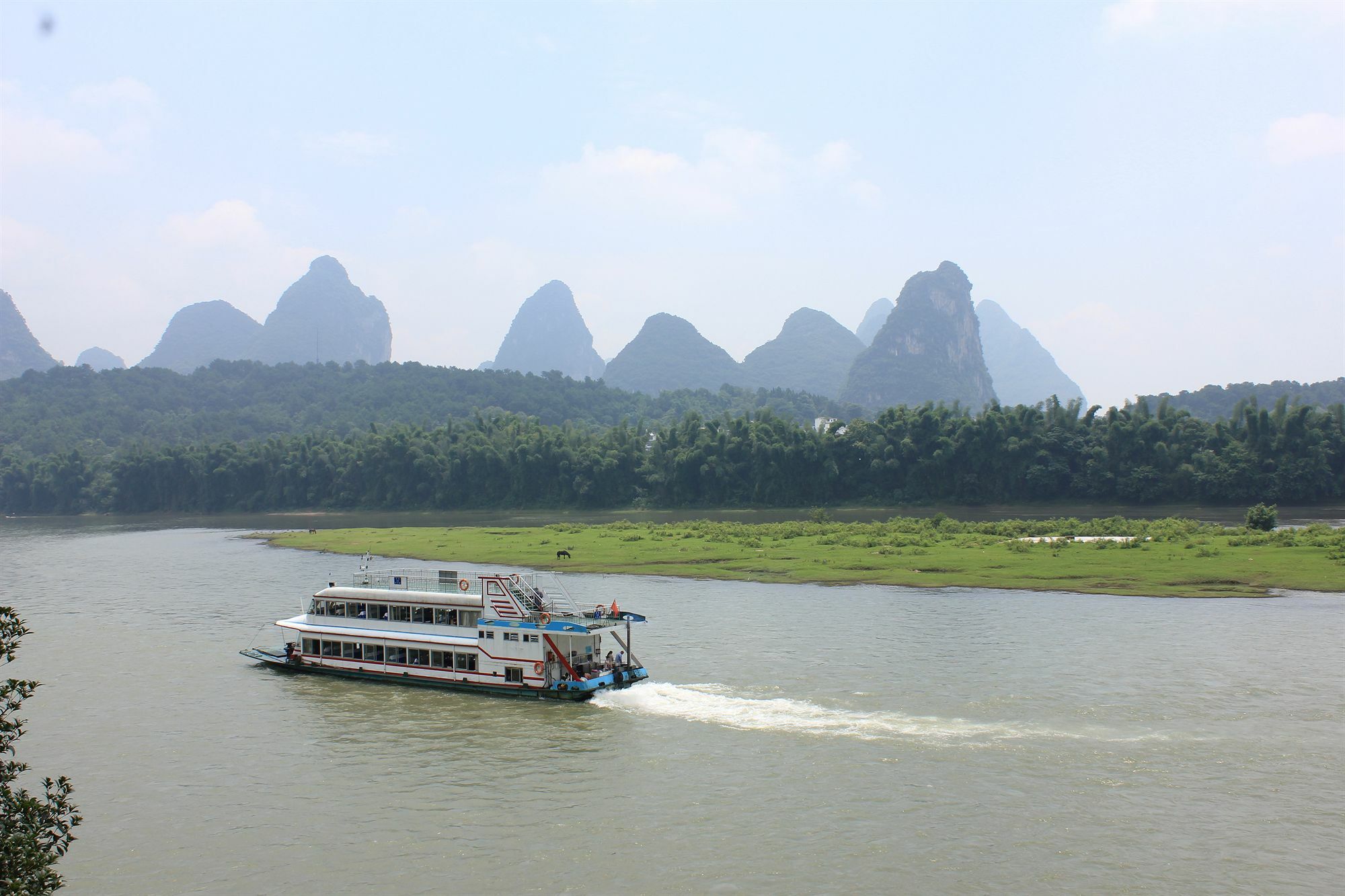 Bamboo House Resort Yangshuo Exterior foto